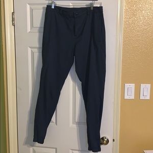 Lululemon Mens Joggers Navy 34 Belted
